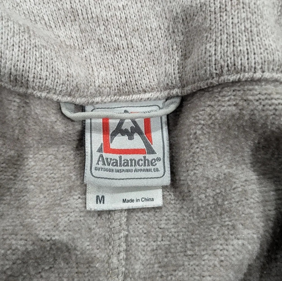 Avalanche Penelope Coat Knit Button front coat tan size Medium - Picture 3 of 9